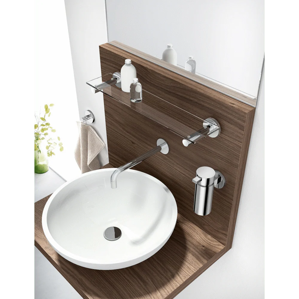 Scala Polished Stainless Steel Towel Hook - Premium Bathroom Organisation - Image 3