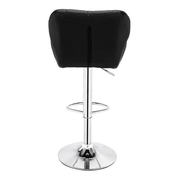 2pcs SSJ-275 Oblique Checks Bar Stool Black - Image 10