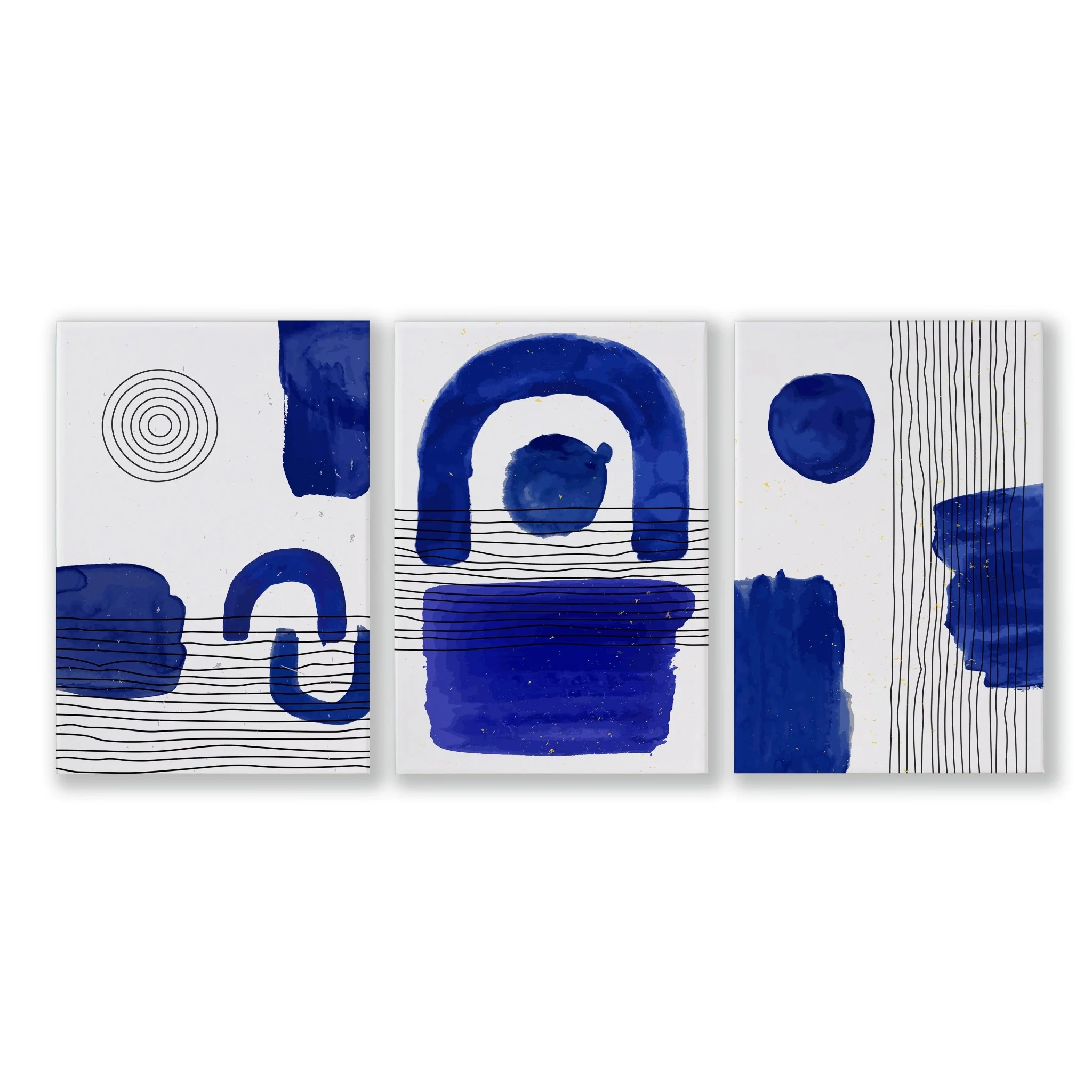 Abstract Art Wall Art | Set of 3 Abstract Wall art Prints - Image 17