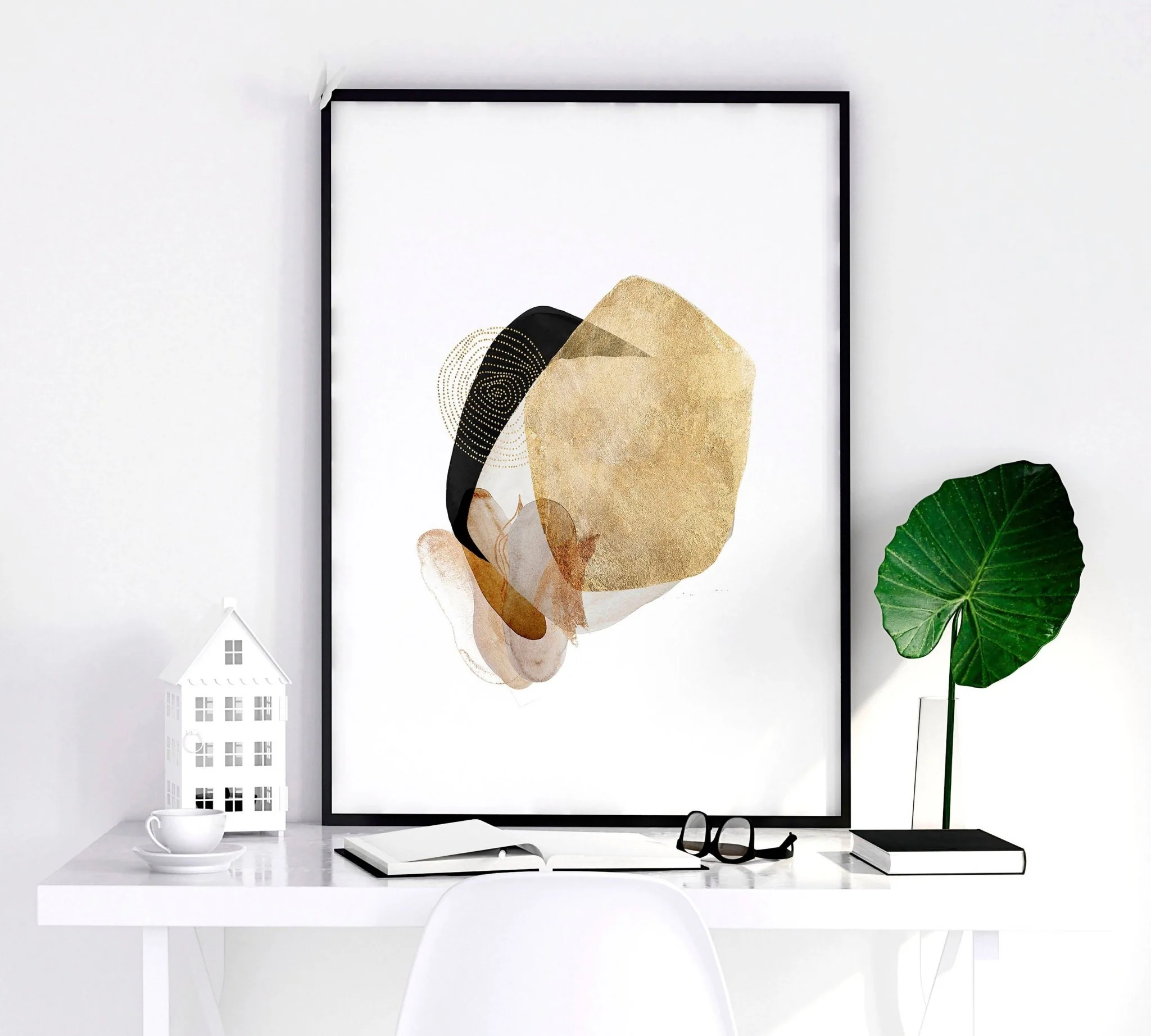 Abstract prints | set of 3 wall art for living room - Image 5