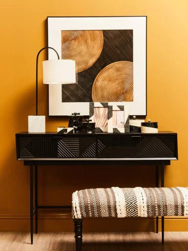 Akola Large Trinket Box In Black And Gold - Image 14