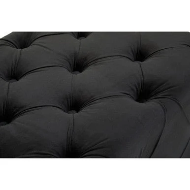 Alea Black Velvet Bench - Image 9