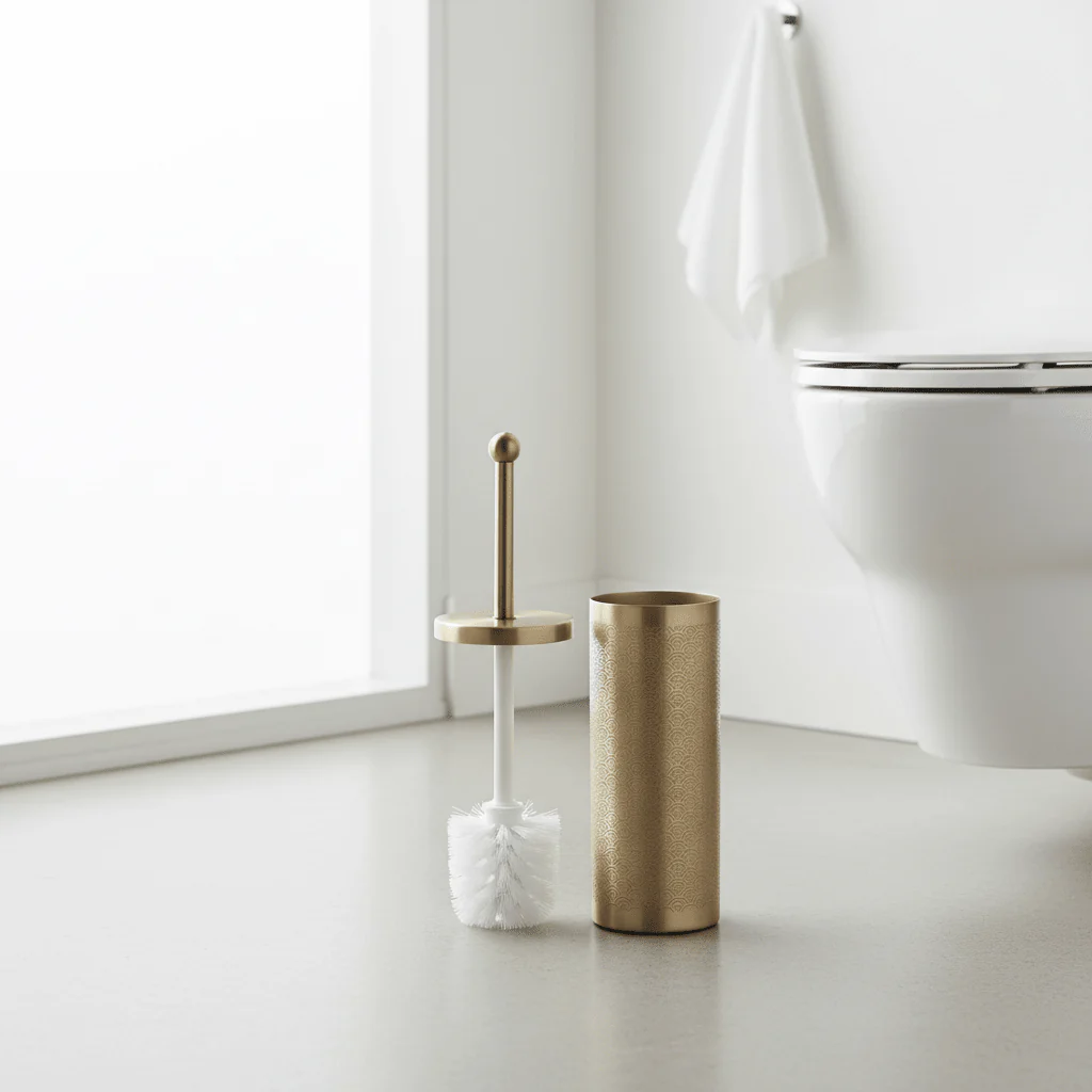 Allegra Etched Detail Toilet Brush - Image 4