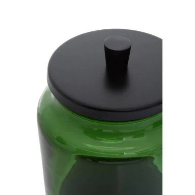 Allegra Kiara Green Glass Bathroom Jar - Image 12