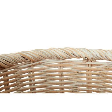 Argento Whitewash Rattan Storage Baskets- Set of 3 - Image 9