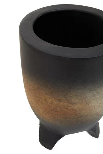 Arlo Large Wooden Black Ombre Planter - Image 13