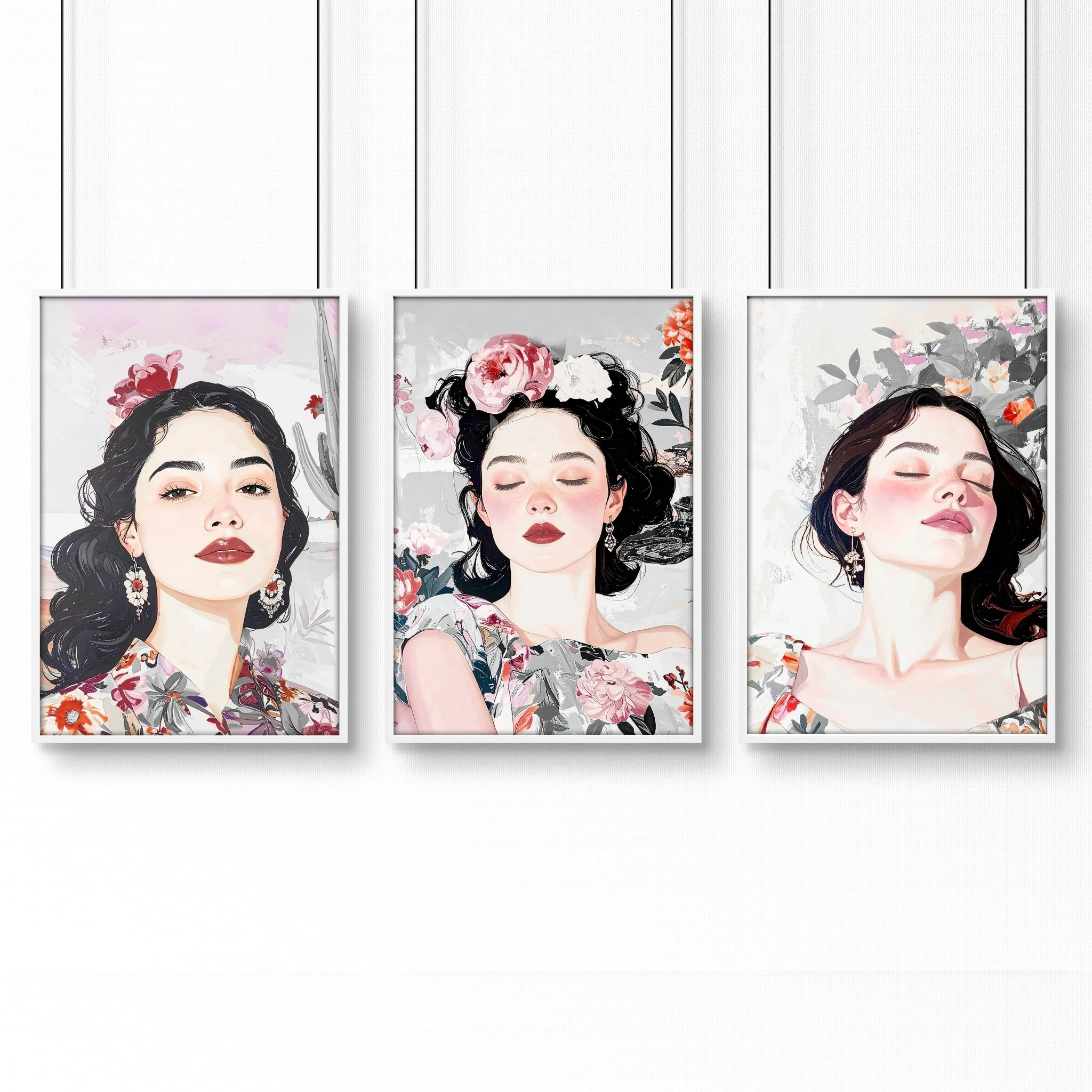 Art Decor For Bedroom Wall | Set of 3 Bohemian Prints - Image 11