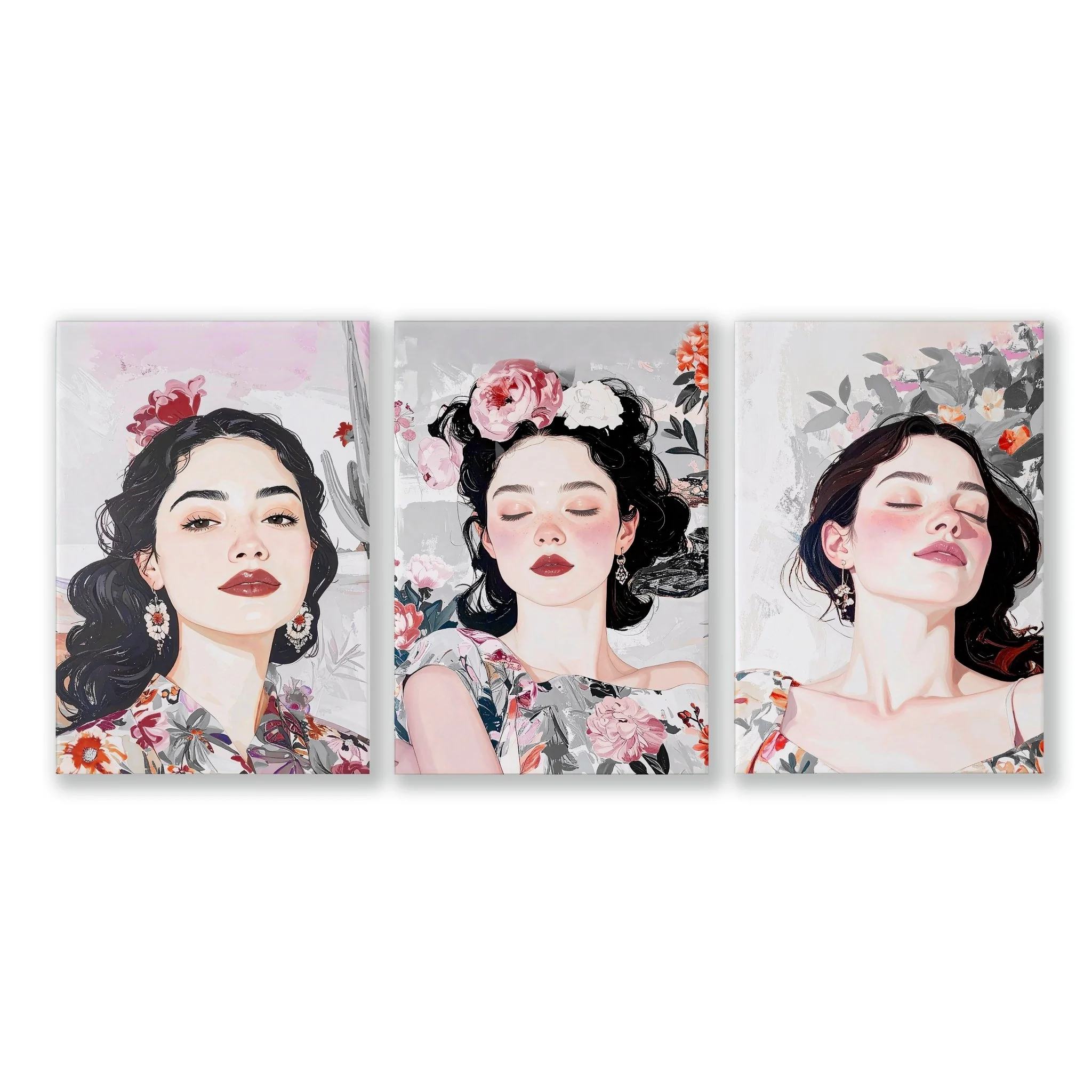 Art Decor For Bedroom Wall | Set of 3 Bohemian Prints - Image 13