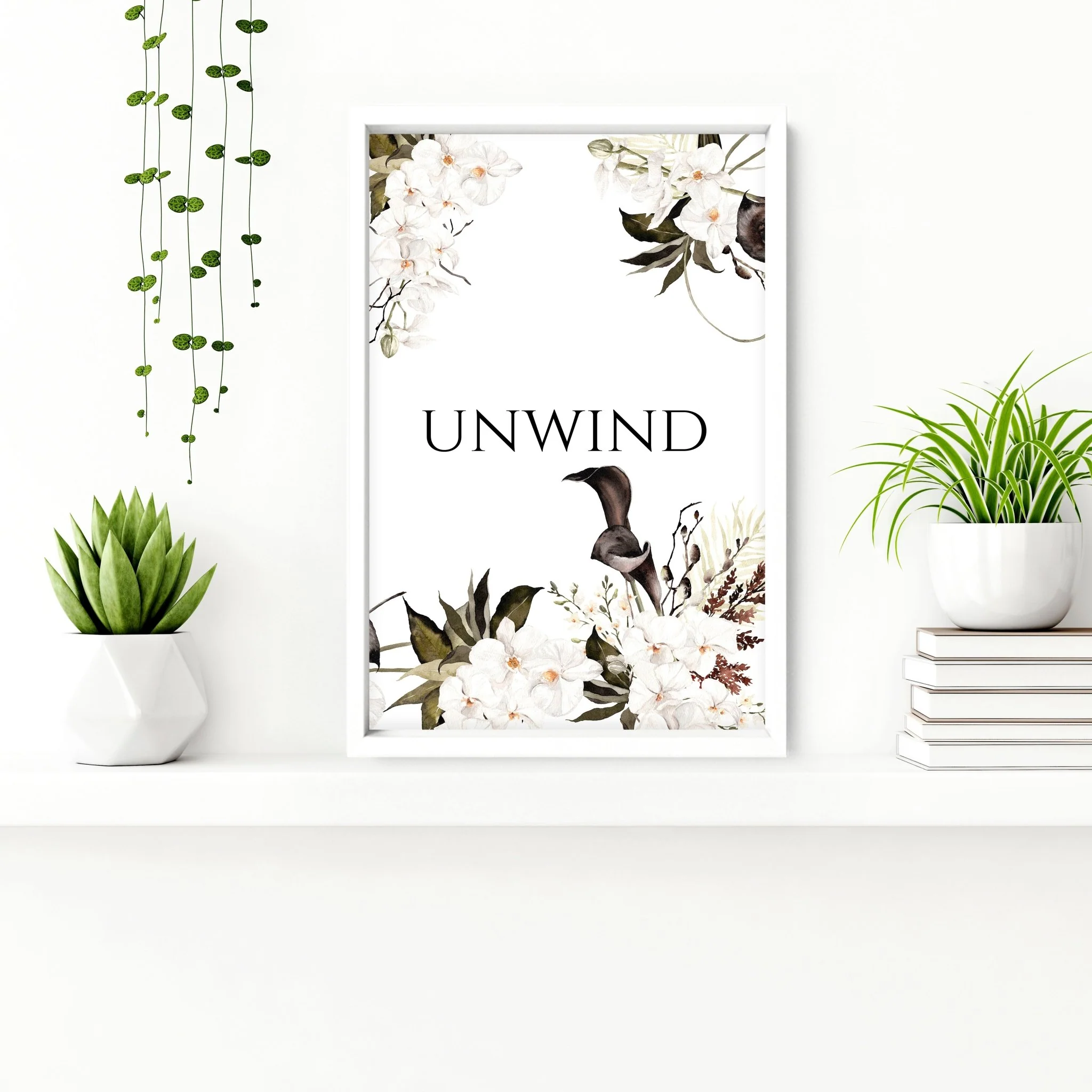 Bathroom Wall Art Black & White Set of 3 Prints - Image 8
