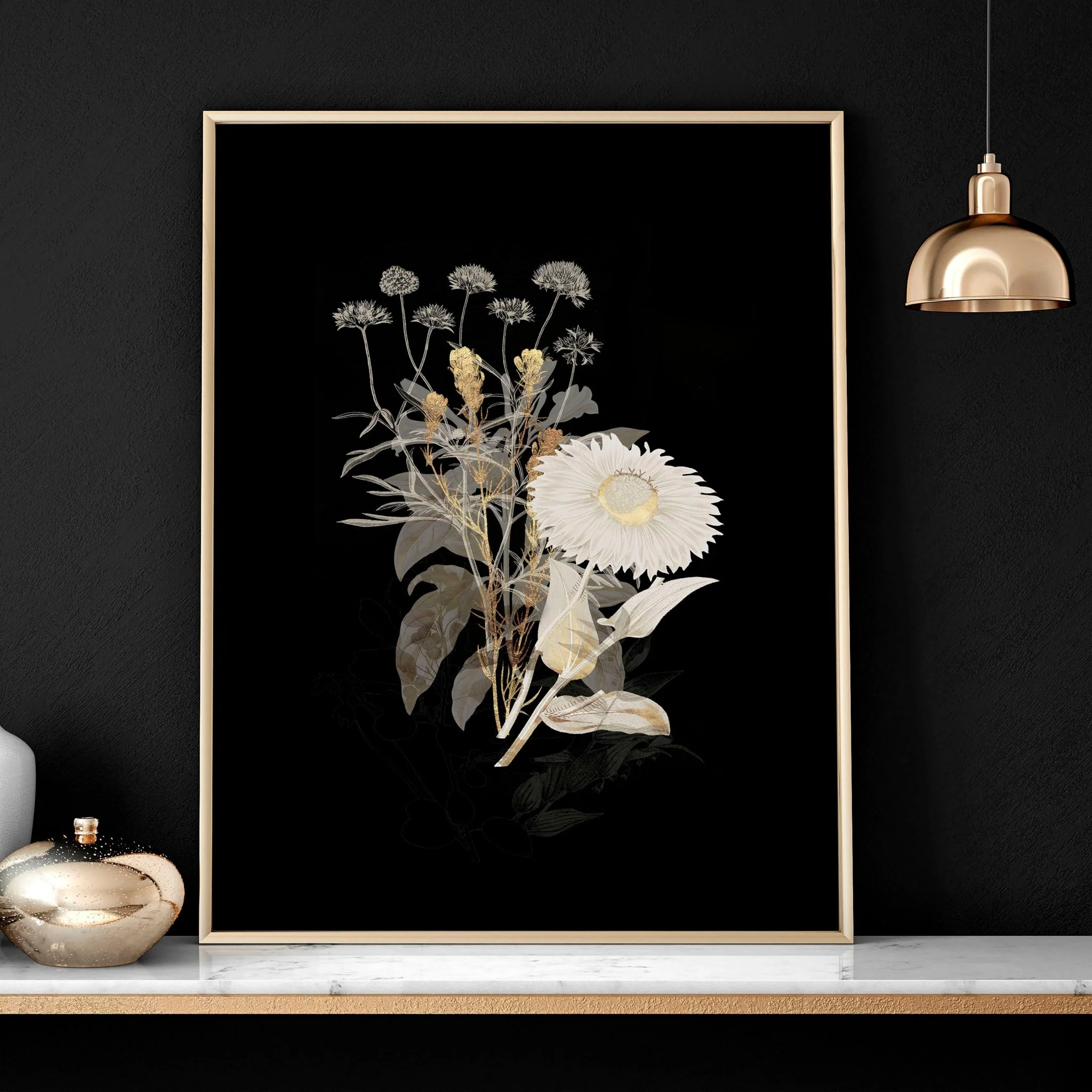 Art for a home office | Set of 3 framed wall art - Image 4