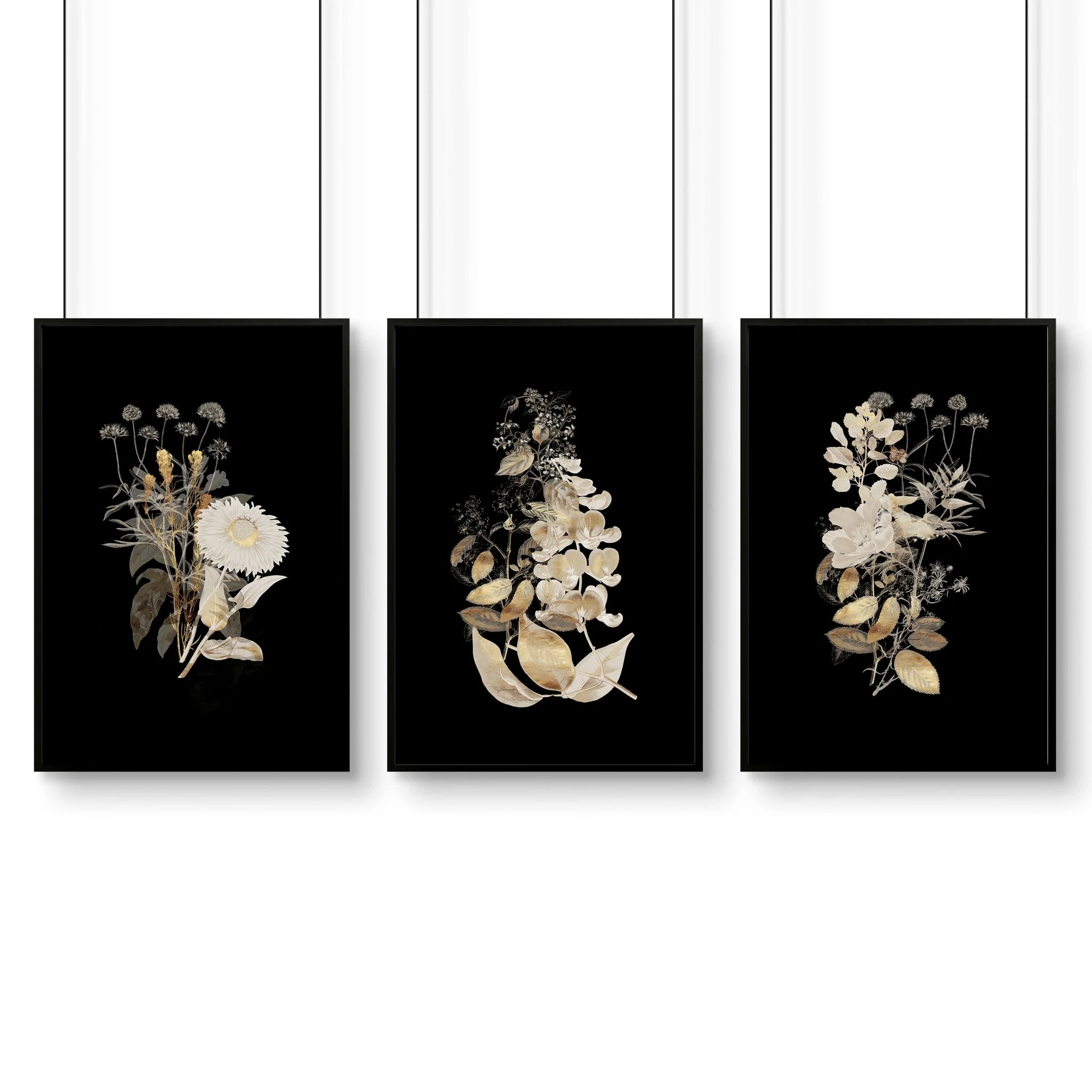 Art for a home office | Set of 3 framed wall art - Image 7