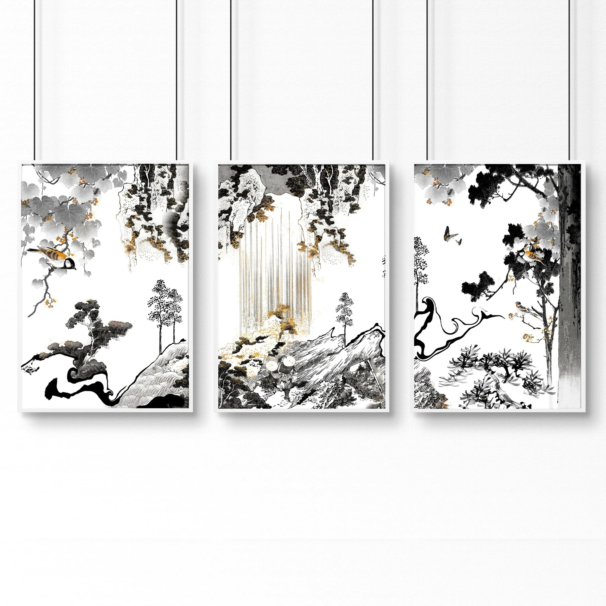 Art Living Room Wall | Set of 3 wall art prints - Image 11