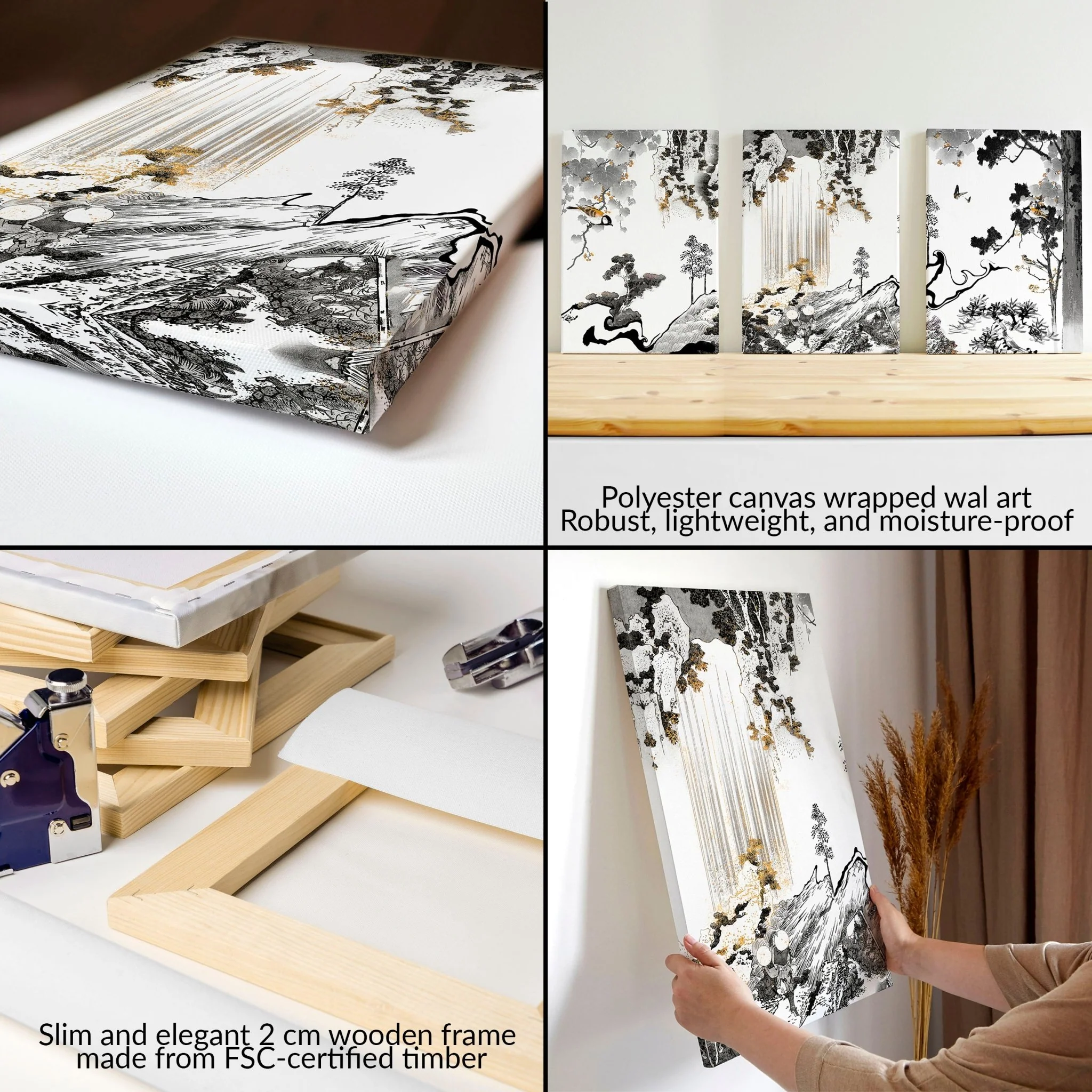 Art Living Room Wall | Set of 3 wall art prints - Image 12