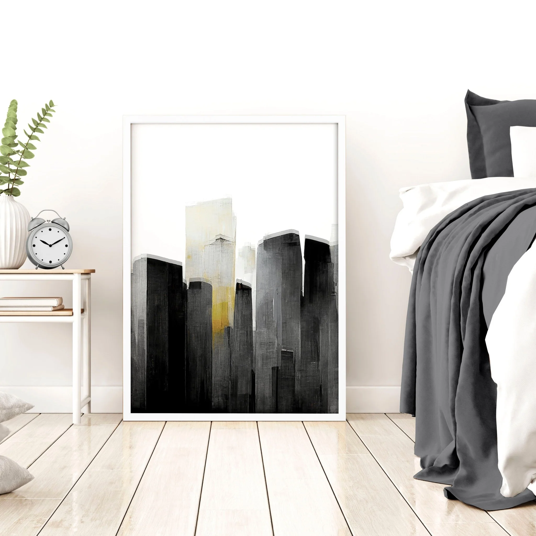 Art Prints Large | Set of 3 Urban Skyscrapers Wall art Prints - Image 9