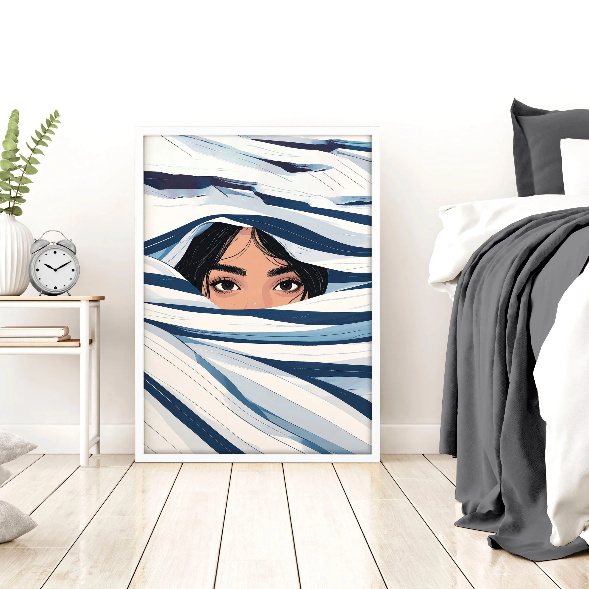 Artwork For Bedroom Wall | Set of 3 Boho Women Wall art Prints - Image 7