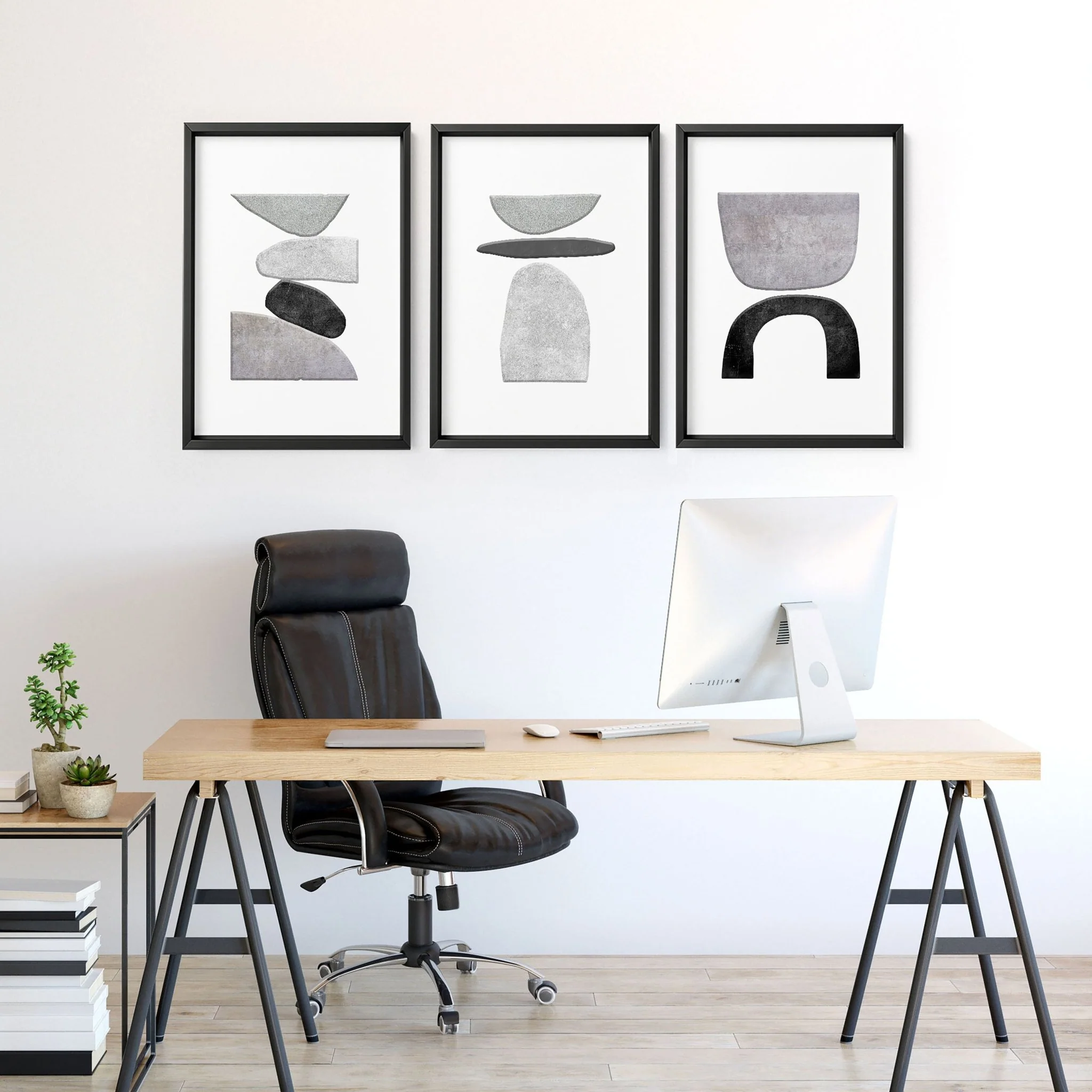 Artwork For Home Office | Set of 3 wall art prints - Image 4