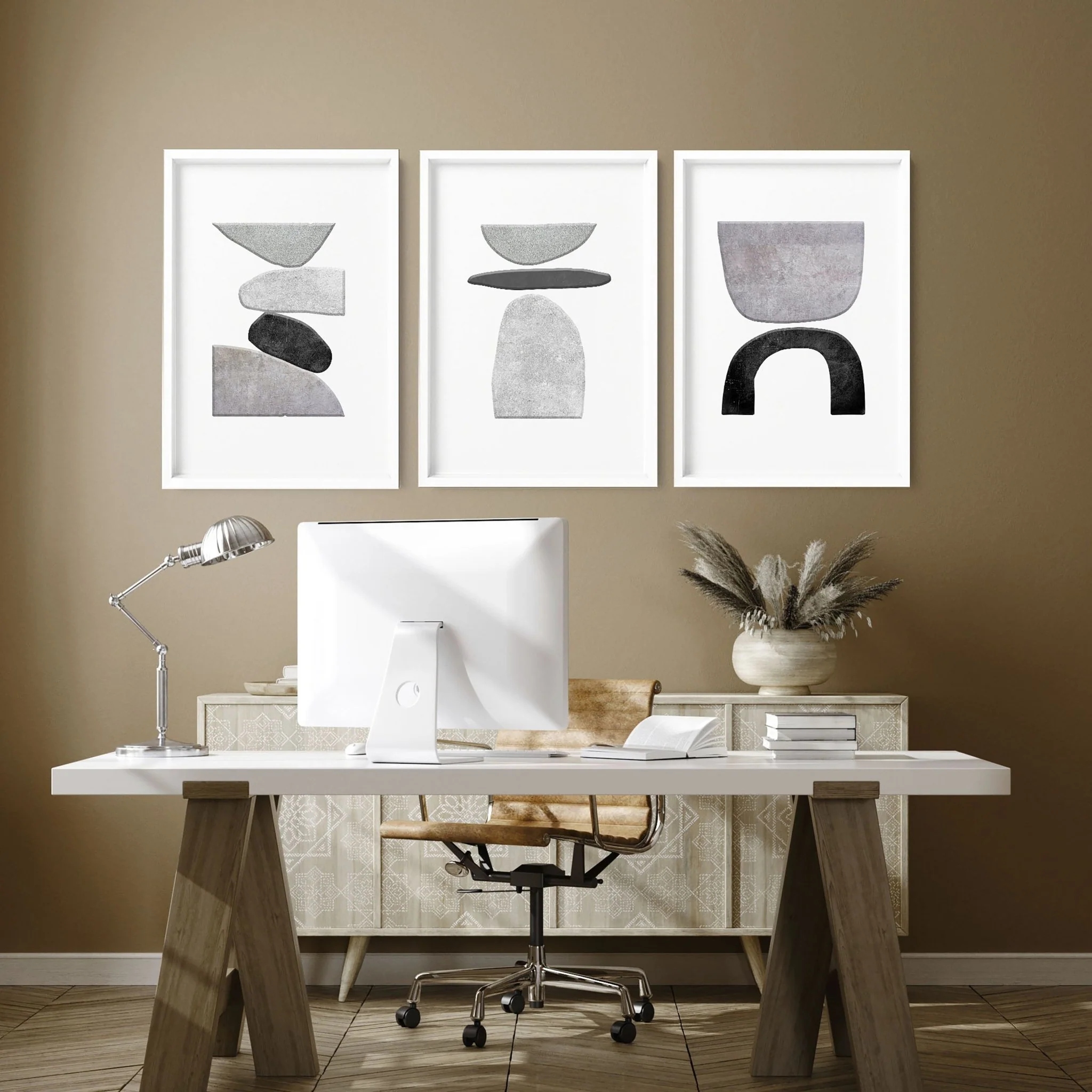 Artwork For Home Office | Set of 3 wall art prints - Image 5