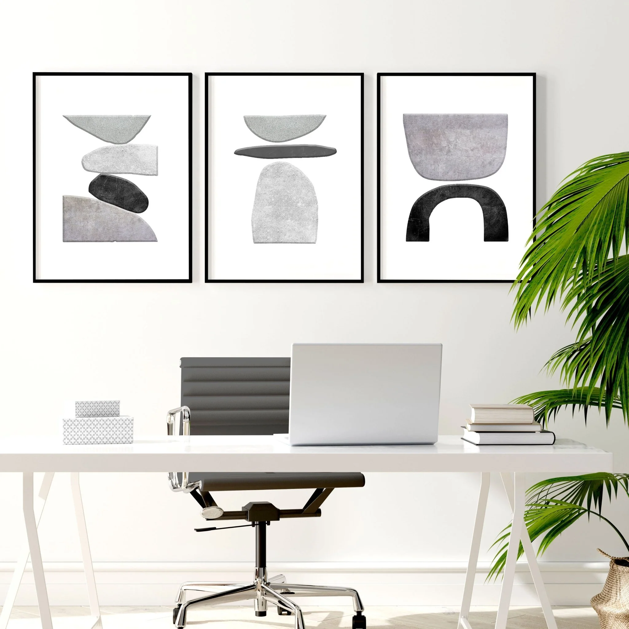 Artwork For Home Office | Set of 3 wall art prints - Image 6