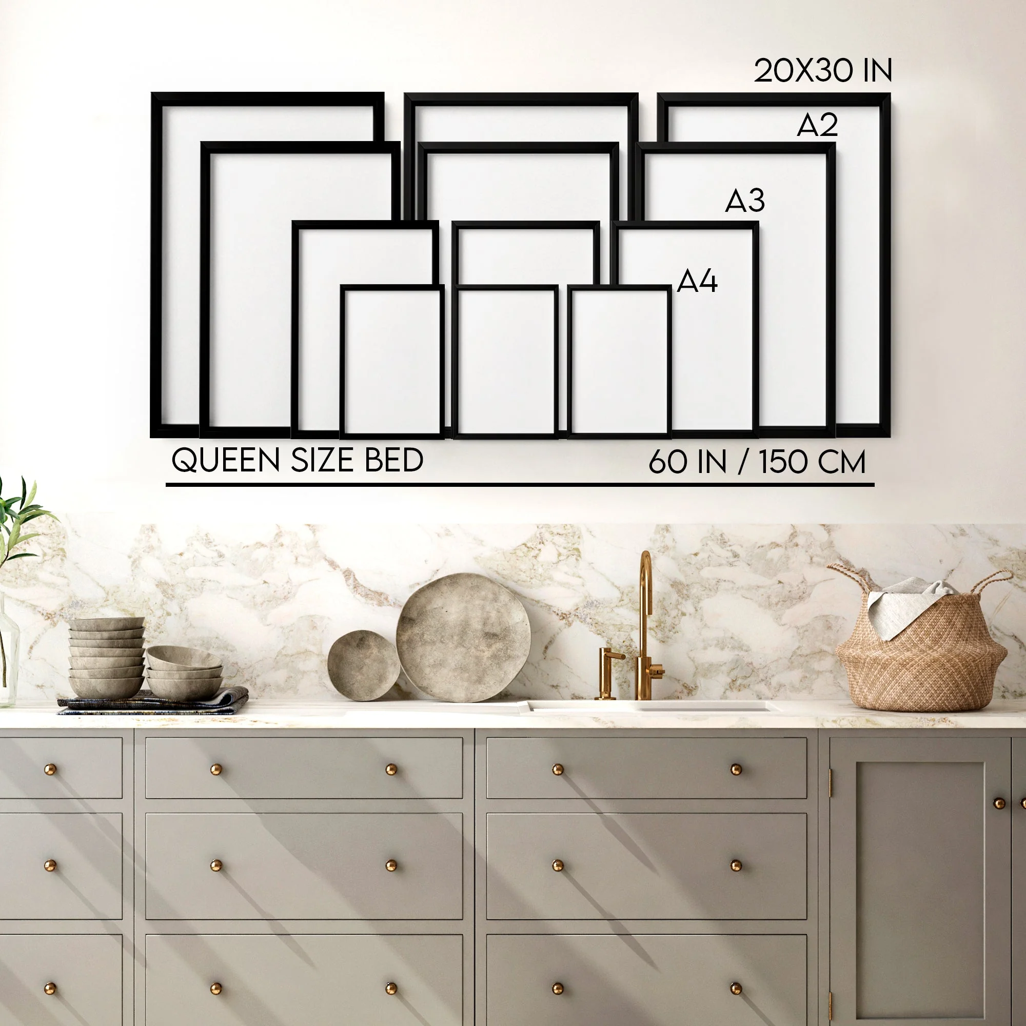 Kitchen Wall Art – Shabby Chic Set of 3 Prints | AboutWallArt - Image 9