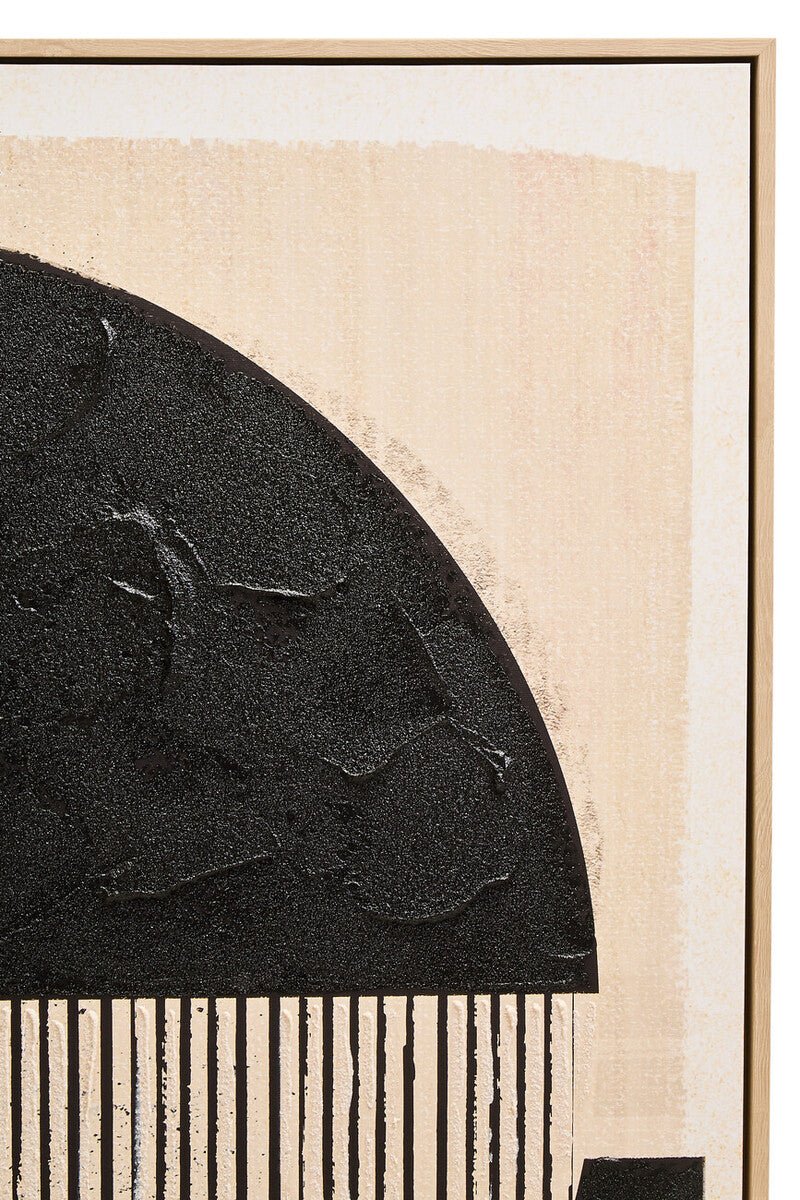 Astratto Black and Cream Wall Art - Image 6