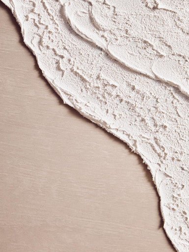 Astratto Canvas Natural And White Textured Plaster Wall Art - Image 12