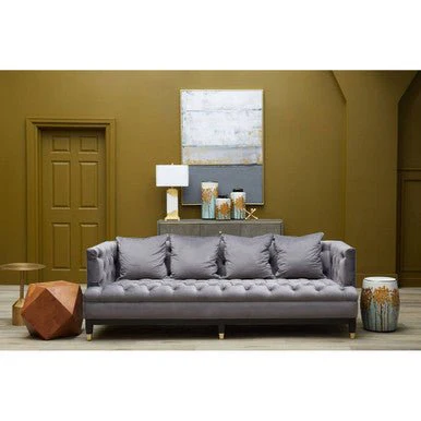 Astratto Grey and Gold Foil Wall Art - Image 13