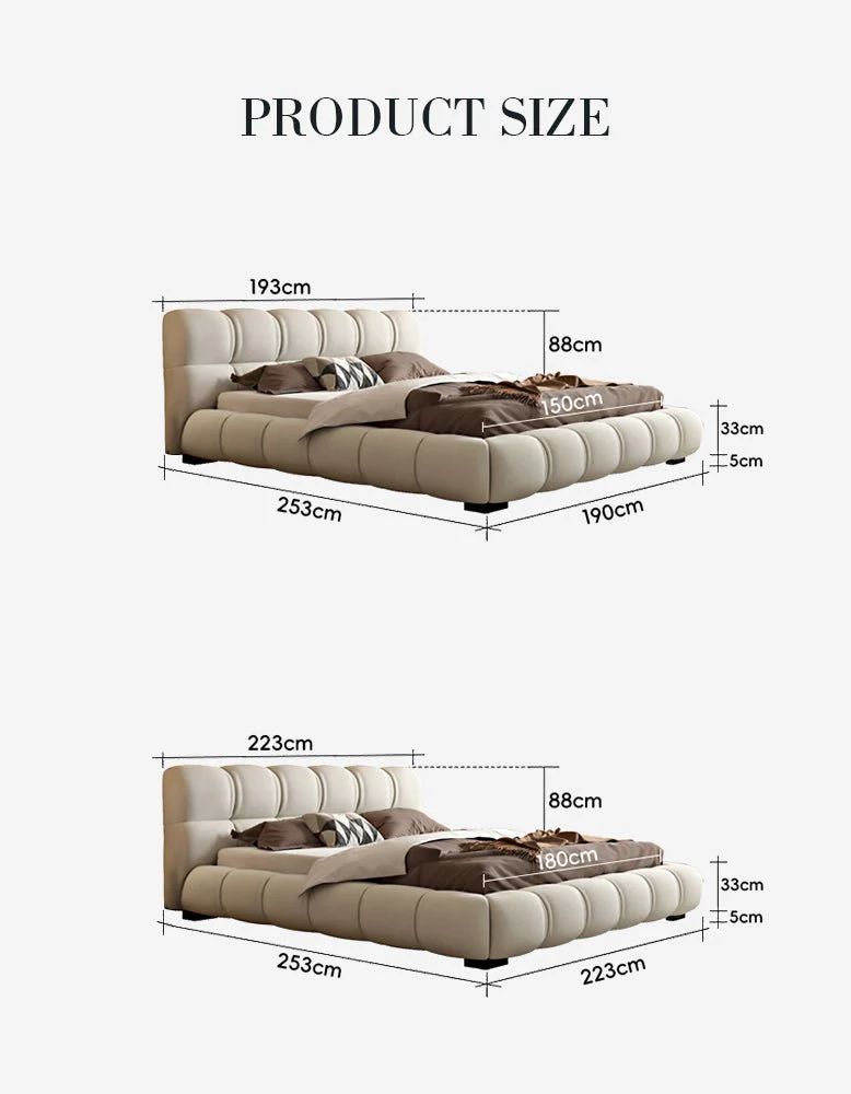 Bader King Size / Super King Size Bed, Velvet - Image 23