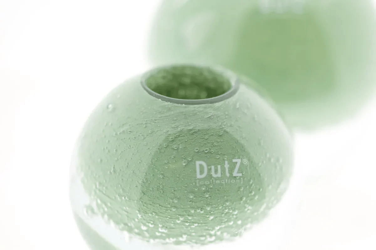 BALL VASE KULA - Pistache Bubbles - Image 3