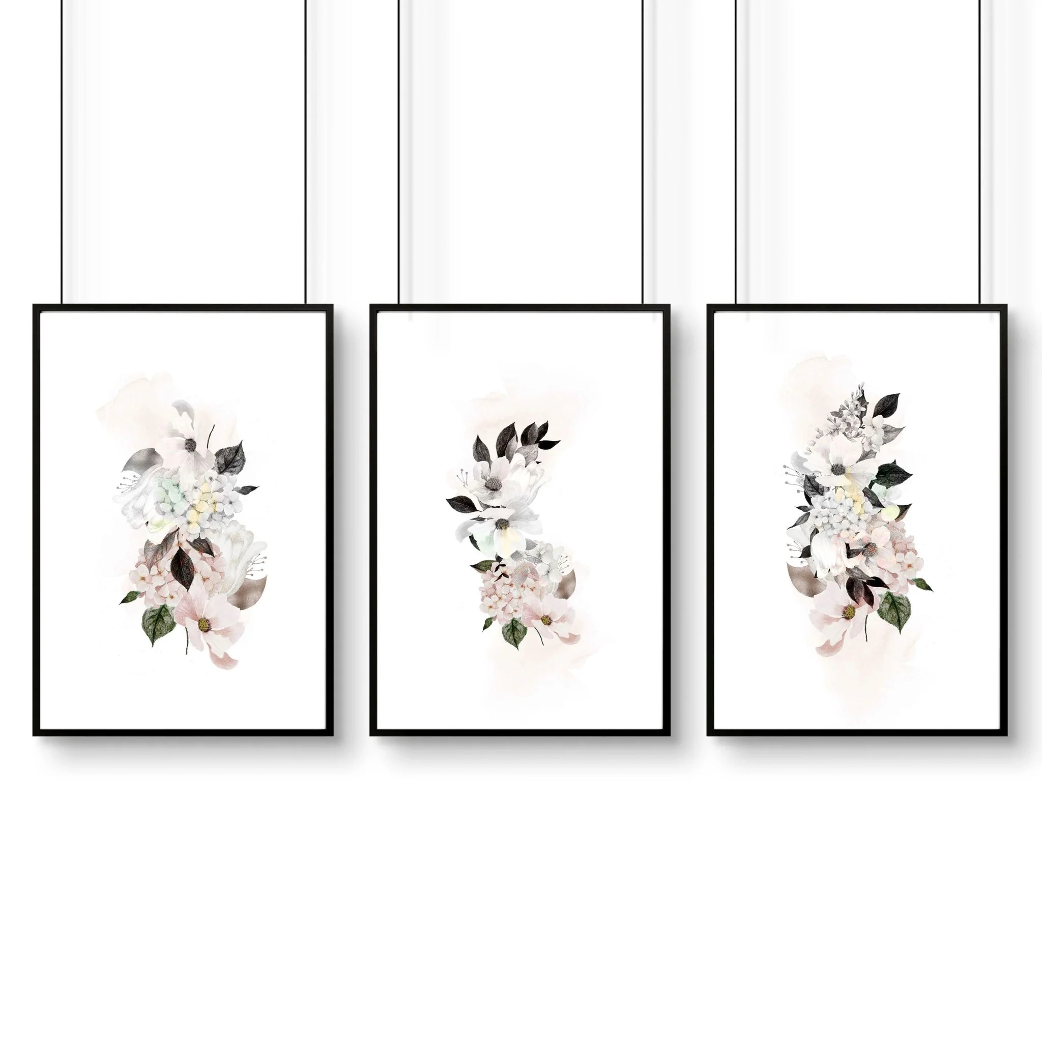 Bathroom prints framed | set of 3 wall art prints - Image 10