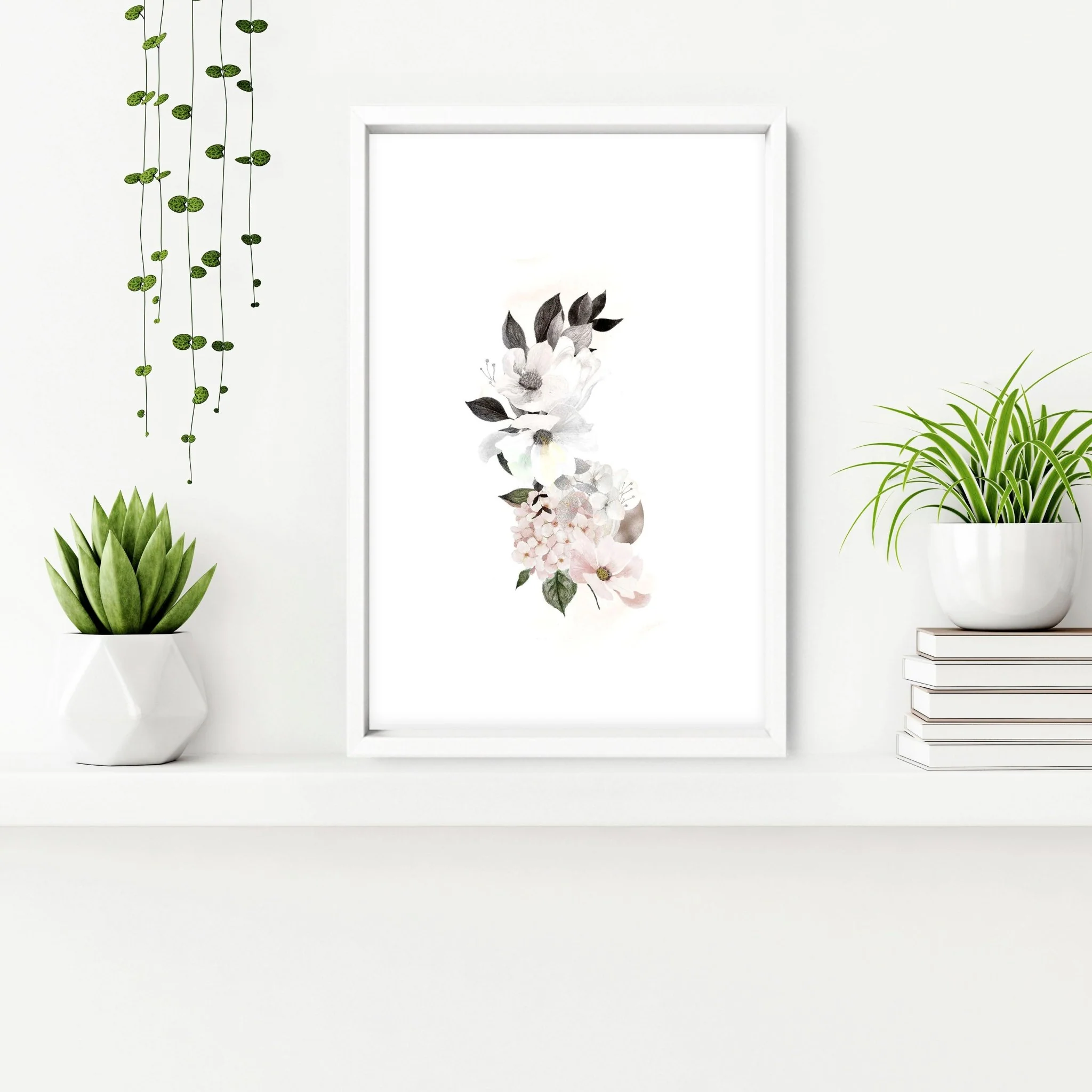 Bathroom prints framed | set of 3 wall art prints - Image 8