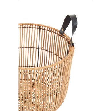 Batu Set of 2 Natural Rattan Baskets - Image 9
