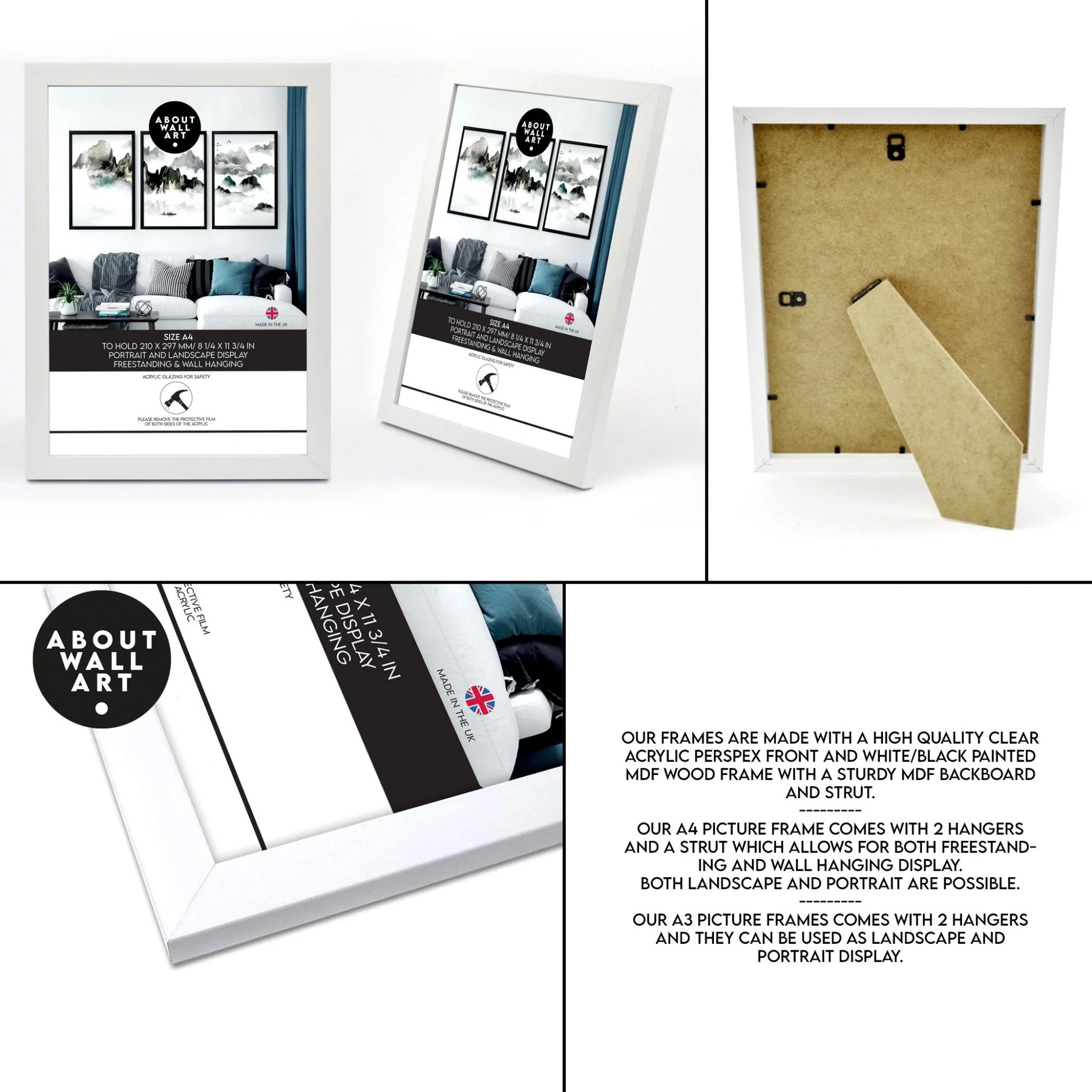 Bedroom Wall Decor | Set of 3 wall art prints - Image 13