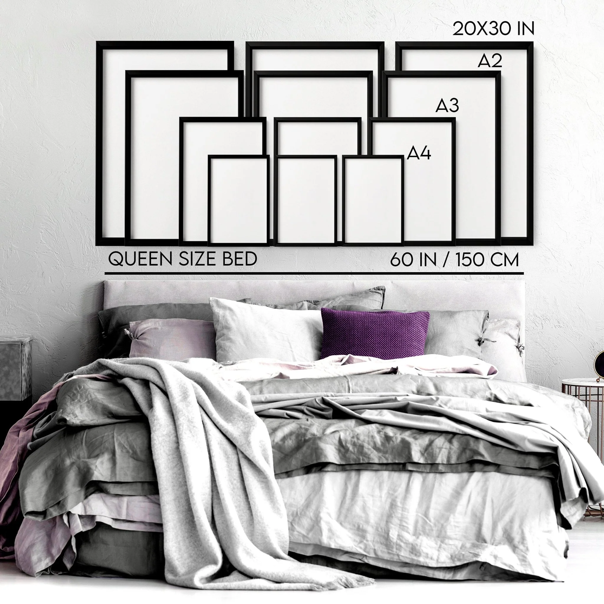 Bedroom Wall Decor | Set of 3 wall art prints - Image 14