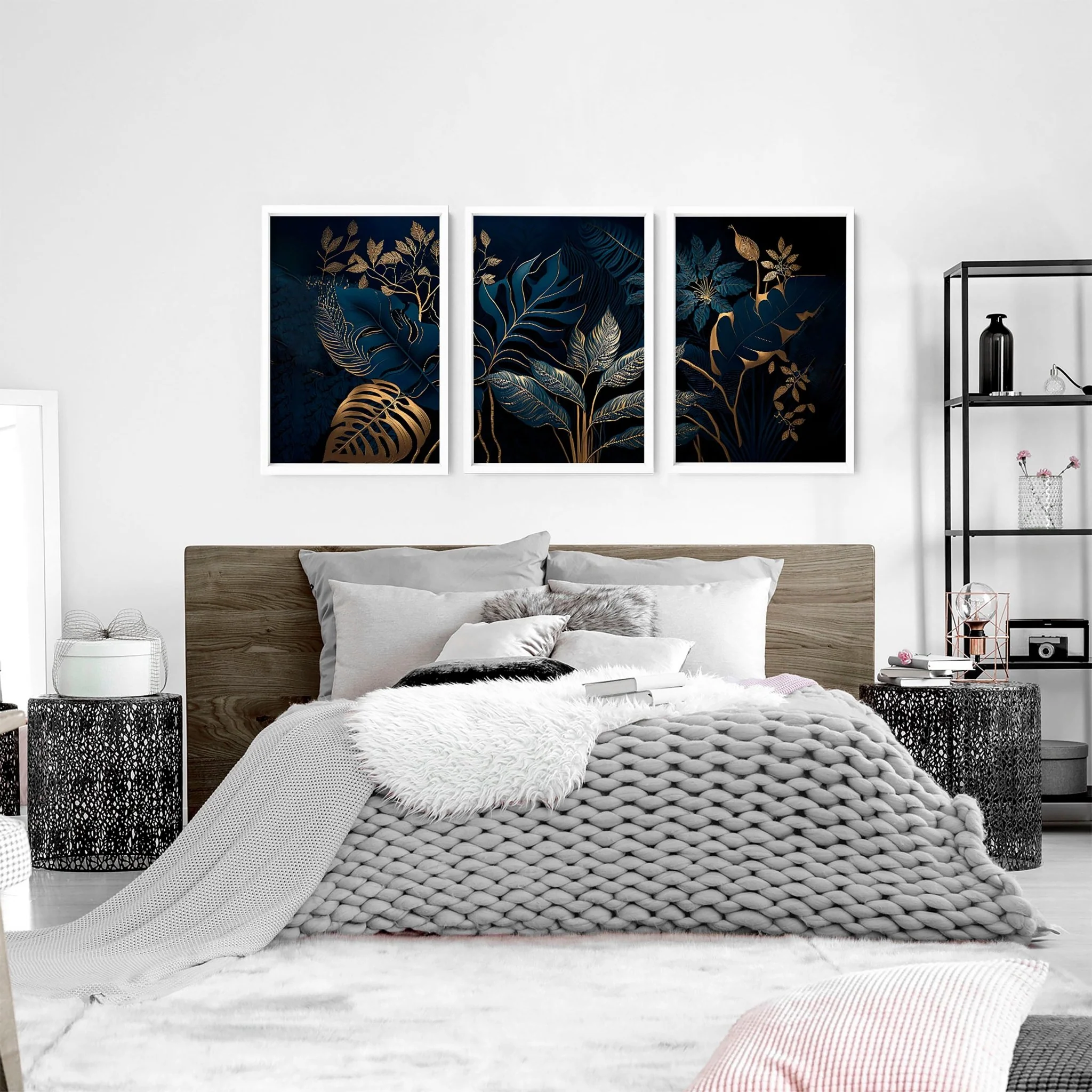 Bedroom Wall Decor | Set of 3 wall art prints - Image 4