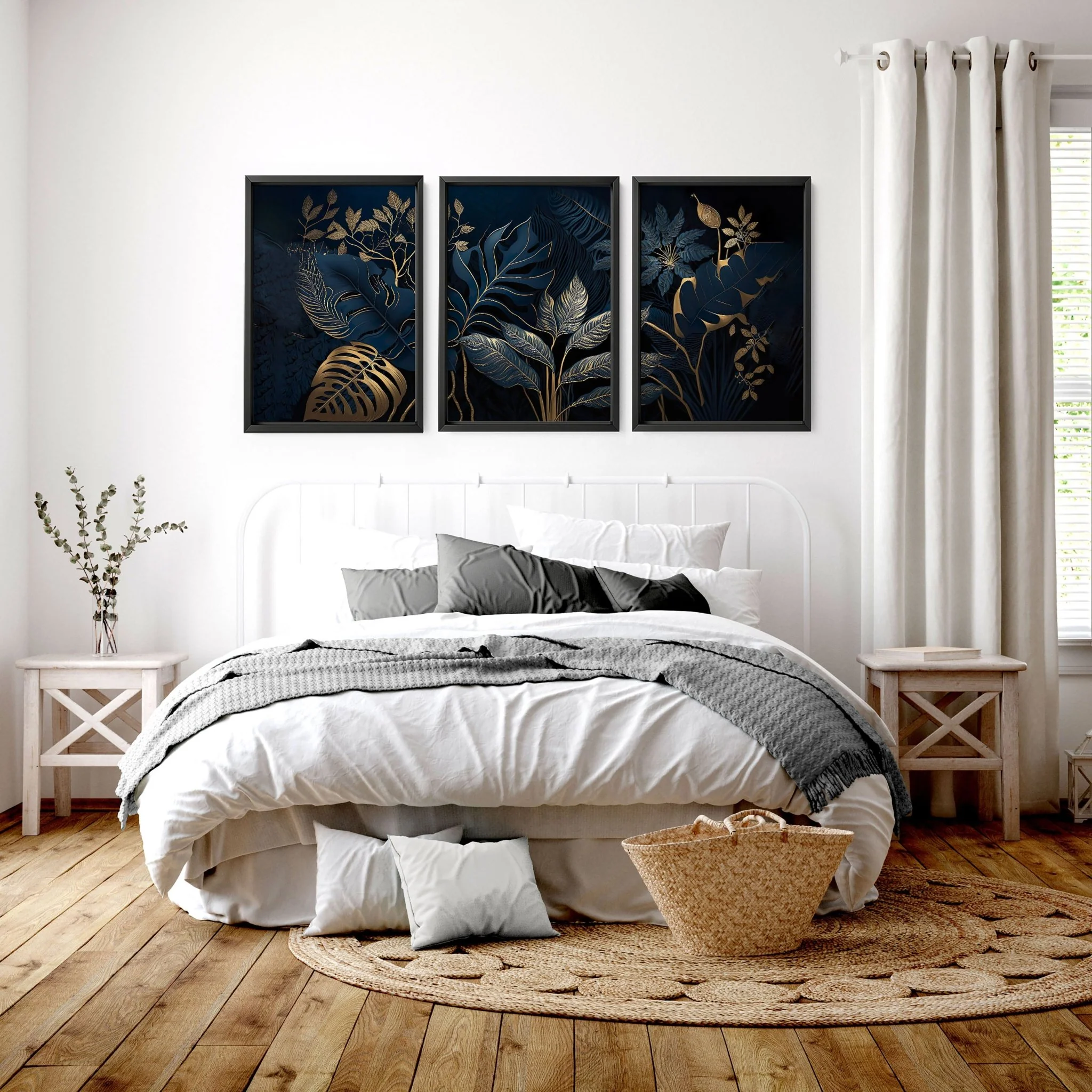 Bedroom Wall Decor | Set of 3 wall art prints - Image 5