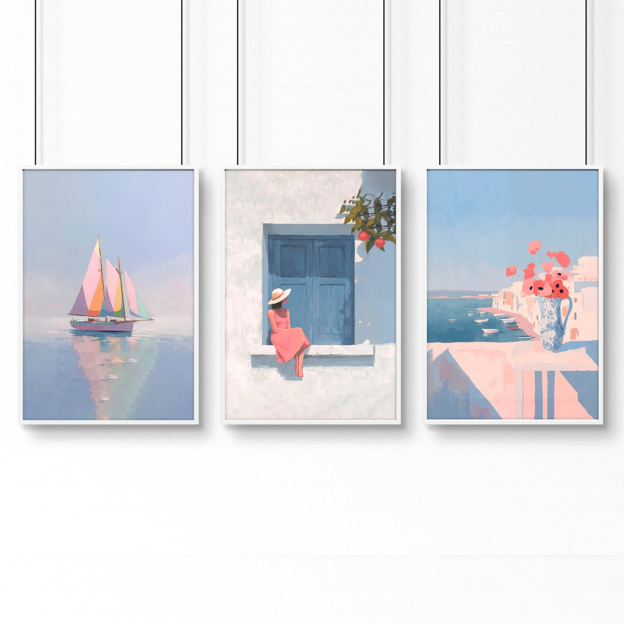 Big Poster For Home Office | Set of 3 Italian Lifestyle Wall art Prints - Image 11