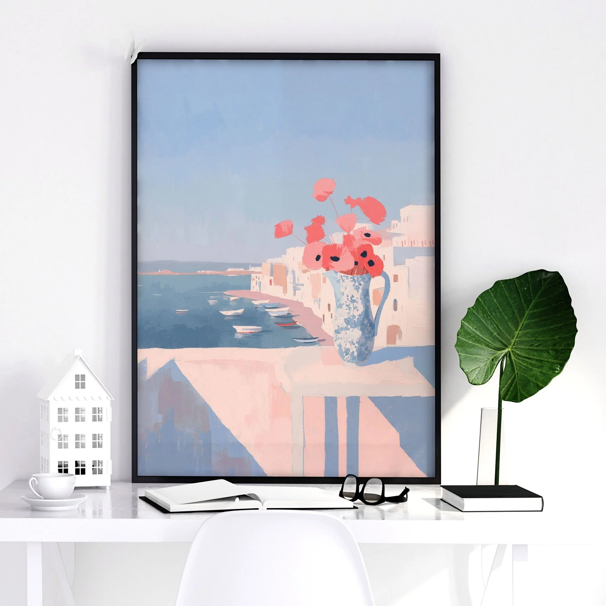 Big Poster For Home Office | Set of 3 Italian Lifestyle Wall art Prints - Image 8
