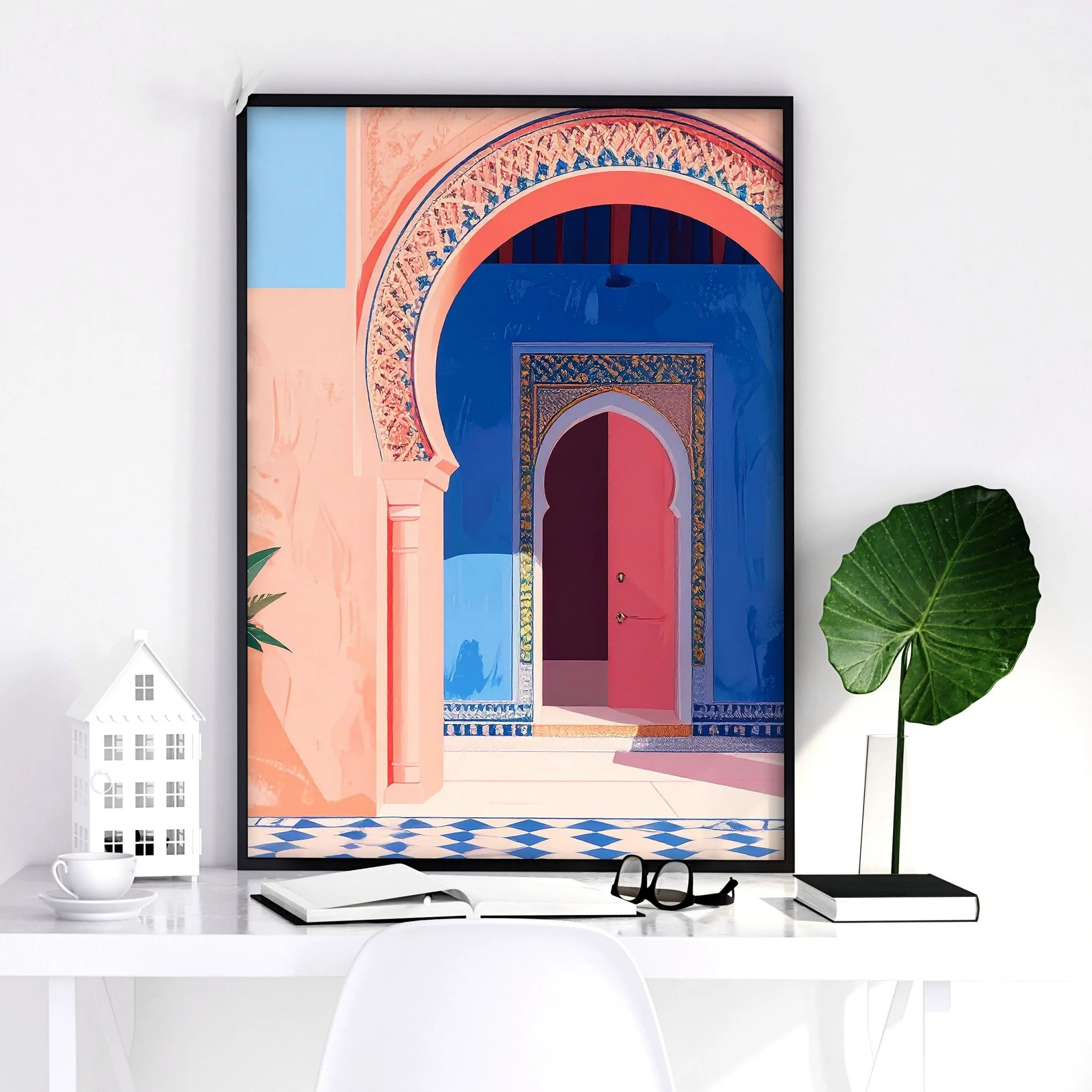 Big Prints For Walls | Set of 2 Moroccan Inspired Wall art Prints - Image 10