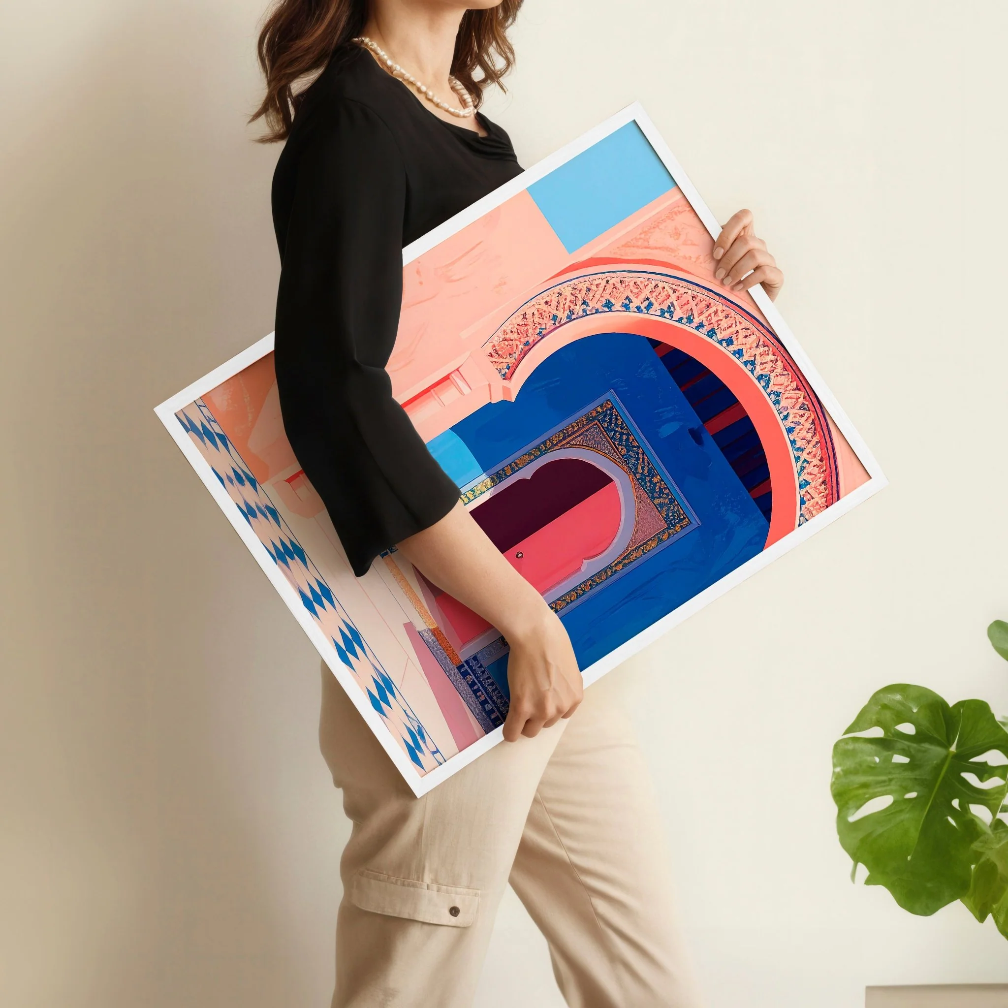 Big Prints For Walls | Set of 2 Moroccan Inspired Wall art Prints - Image 7