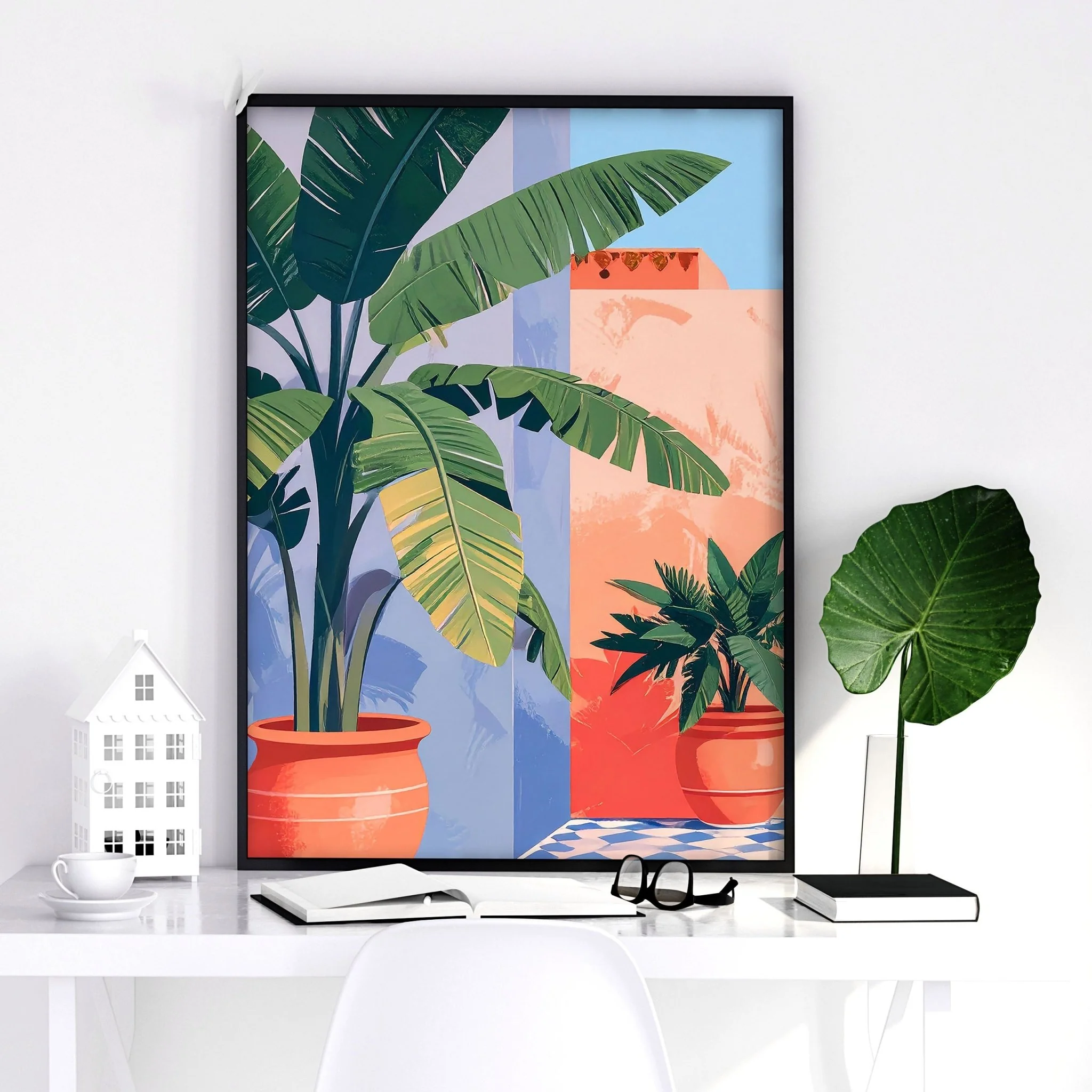 Big Prints For Walls | Set of 2 Moroccan Inspired Wall art Prints - Image 9