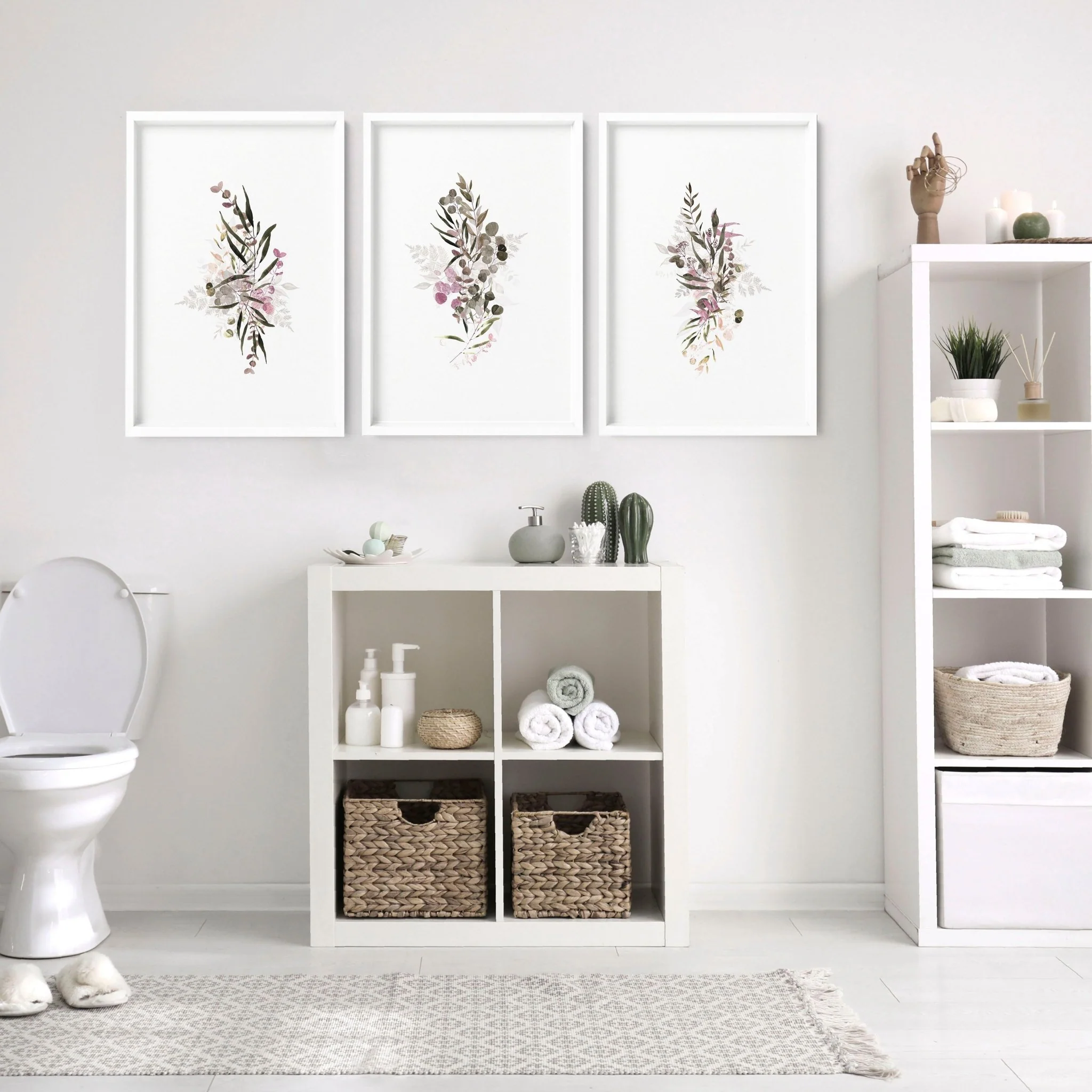 Boho Chic wall art prints | set of Bathroom wall decor - Image 10