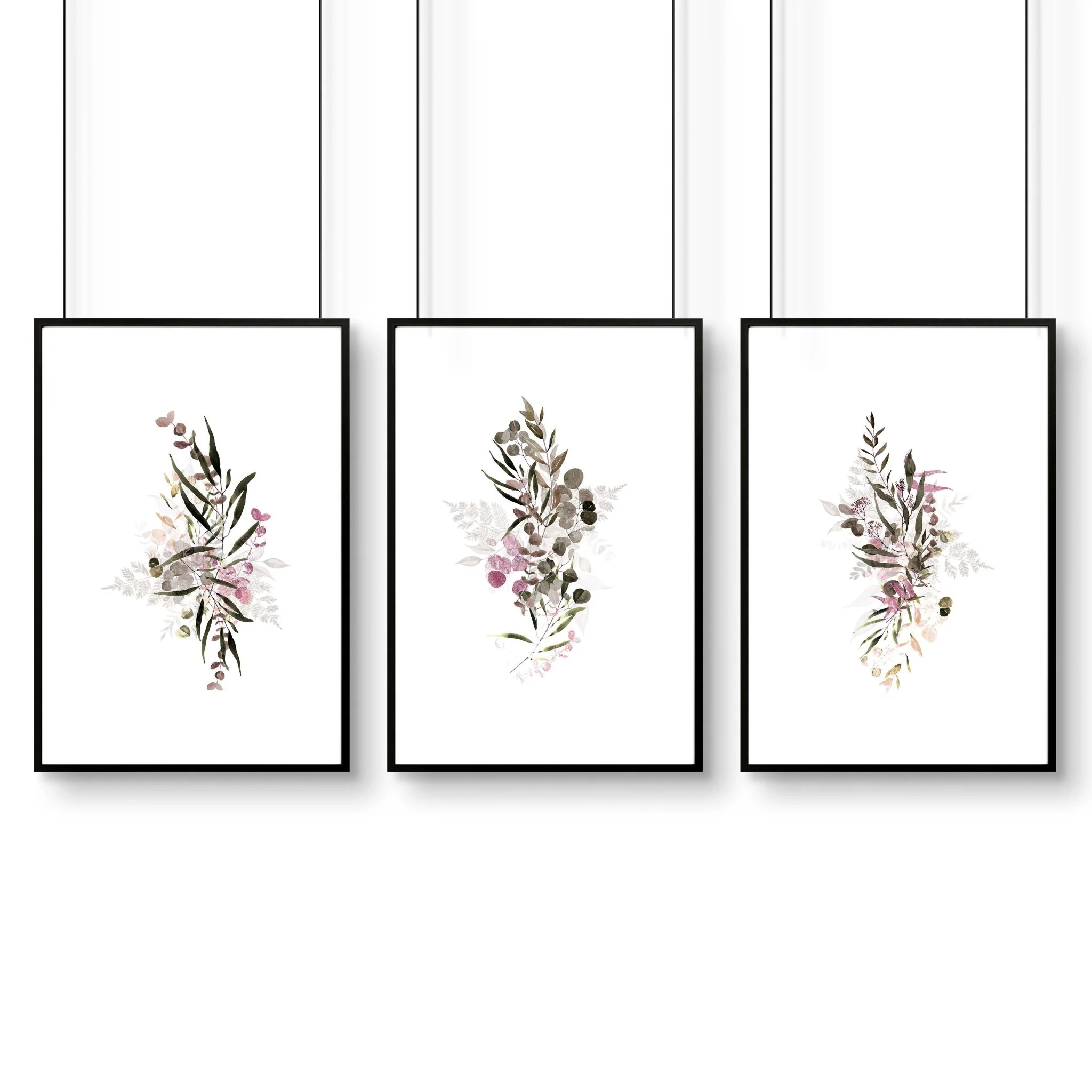 Boho Chic wall art prints | set of Bathroom wall decor - Image 8
