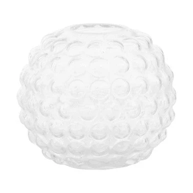 Bolla Large Round Clear Glass Vase - Image 9