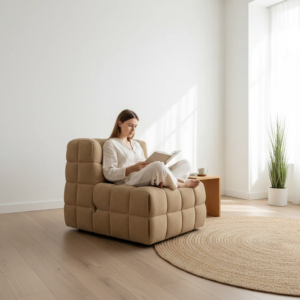 Bongani Lounge Chairs, Corduroy - Image 2