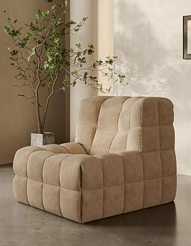 Bongani Lounge Chairs, Corduroy - Image 8