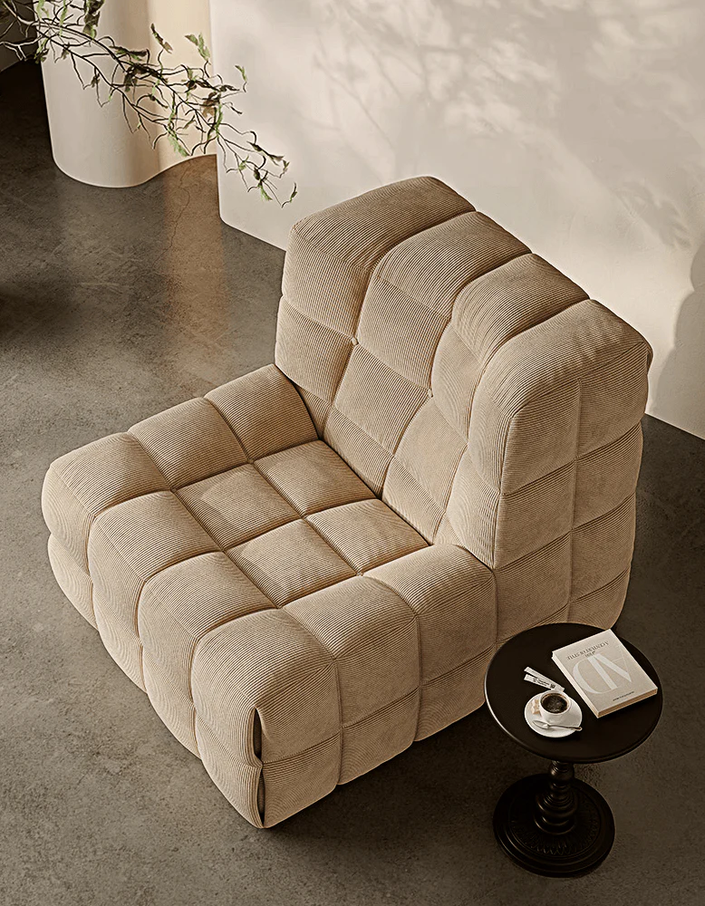 Bongani Lounge Chairs, Corduroy - Image 9