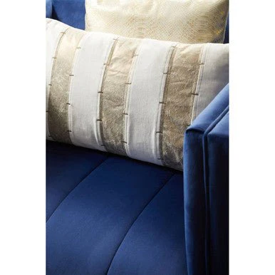 Bosie Kensington Townhouse Multi Gold Panel Cushion - Image 10