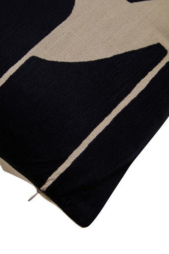 Bosie Ozella Natural And Black Square Cushion - Image 7