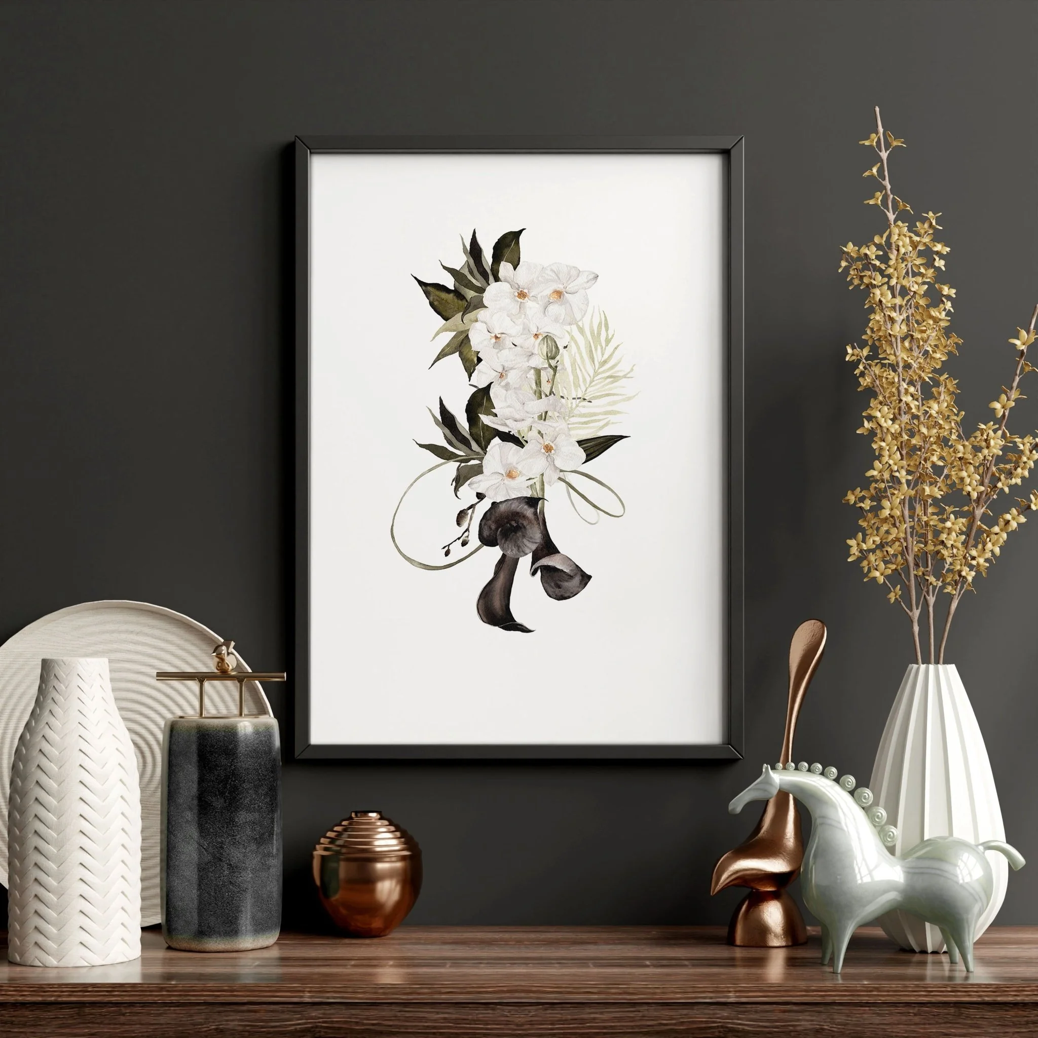 Botanical Print Set | Set of 3 wall art prints - Image 10