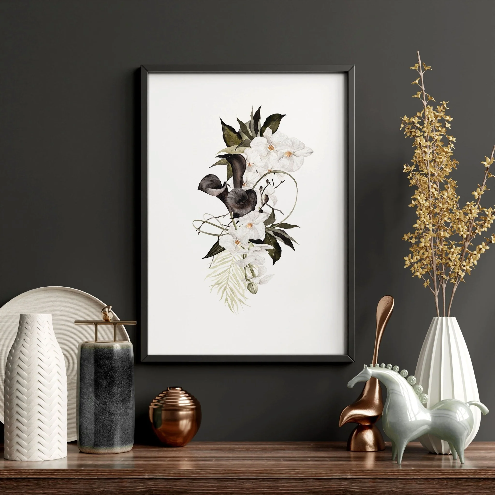 Botanical Print Set | Set of 3 wall art prints - Image 8
